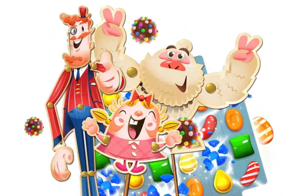 Candy Crush characters by King
