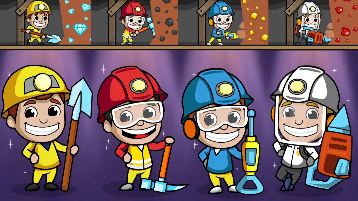 Miners from Idle Miner Tycoon by Kolibri Games